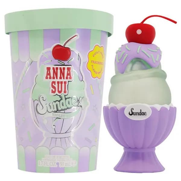 Anna Sui Sundae Violet Vibe Eau de Toilette For Her 50ml
