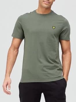 Lyle & Scott Fitness Martin T-Shirt - Green, Size S, Men