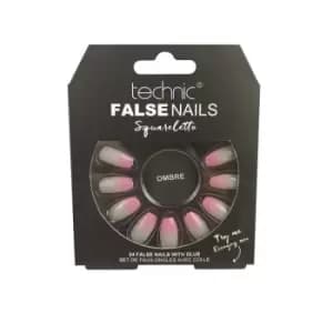 Technic False Nails Squareletto Ombre 24 pcs