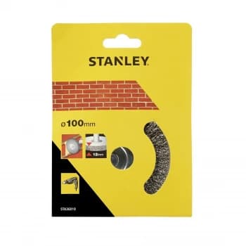 Stanley 100mm Wire Wheel Brush - STA36010-XJ