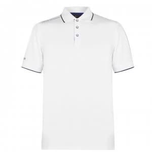 Oscar Jacobson Polo Shirt - White/Navy