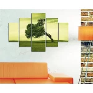 ST154 Multicolor Decorative MDF Painting (5 Pieces)