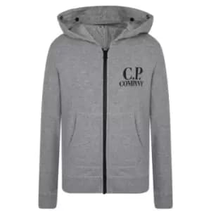 CP COMPANY Boys Goggle Zip Hoodie - Grey