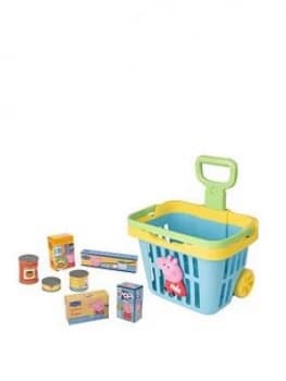 Peppa Pig Pull Along Shopping Basket