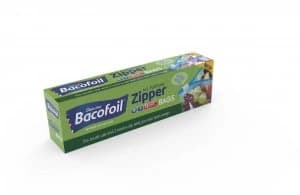 Robert Dyas Bacofoil Small Zipper Bags - 15 Pack
