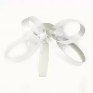 Onli Serena 5 Light Semi Flush Ceiling Light, White