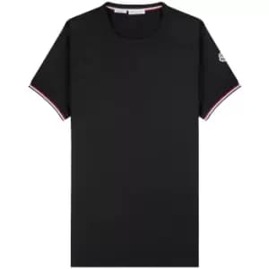 Moncler 'Arm Logo' Slim Fit Classic T-Shirt Black