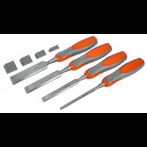 Wood Chisel Set - 4 piece set: 6.5, 13, 19 & 25mm AVIT AV10010