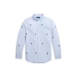 Polo Ralph Lauren Pony Oxford Shirt Boys - Blue