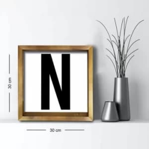 3030AHS-087a Multicolor Decorative Framed MDF Painting