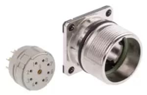 Phoenix Contact Bulkhead Mount Circular Connector, 8 + 1 Contacts, M23 Connector