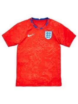 Nike Junior England Pre Match Training Top - Red
