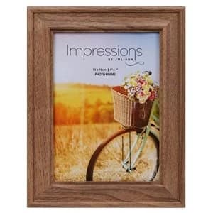 5" x 7" - Natural Walnut Finish Wooden Photo Frame