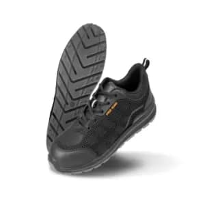Result Work-Guard Unisex All Black Safety Trainers (11 UK) (Black)