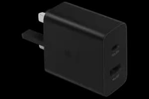 Samsung 35W Power Adapter Duo TA220 in Black (EP-TA220NBEggB)