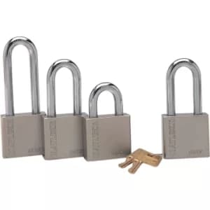 63.5X76MM Shackle Solid Steel Padlock