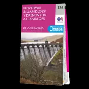 Map of Newtown & Llanidloes