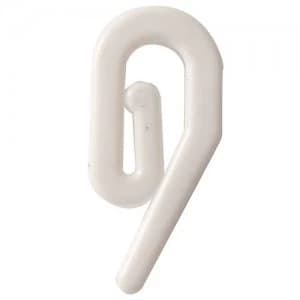 Select Hardware Curtain Tape Hooks Plastic 80 Pack
