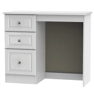 Robert Dyas Berryfield Ready Assembled 3-Drawer Dressing Table - Gloss White
