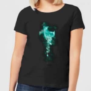 Harry Potter Doe Always Patronus Womens T-Shirt - Black