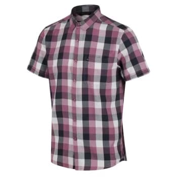 Regatta Ryker Checked Shirt - Mauve Check