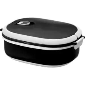 Bullet Spiga Lunch Box (18.7 x 14.7 x 8 cm) (Black,White) - Black,White