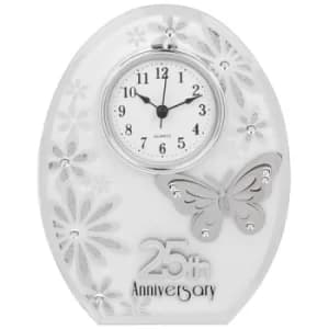 Butterfly Anniversary Clock 25 Years