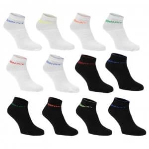 Donnay Crew Socks 12 Pack Childrens - Bright Asst