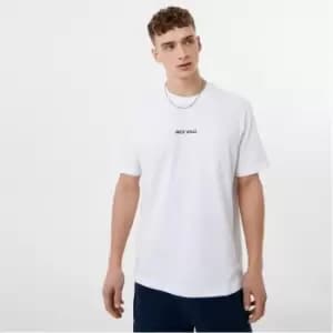 Jack Wills Minimal Graphic Tee - White