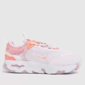 Nike Lilac React Live Trainers Toddler