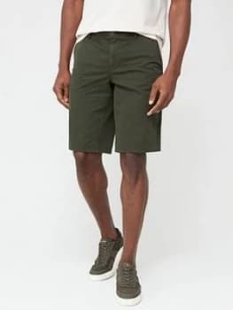 Hugo Boss Schino Slim Fit Chino Shorts Khaki Size L Men