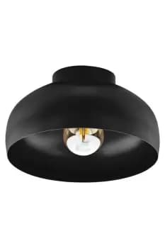 Mogano 2 Domed Semi- Flush Ceiling Light