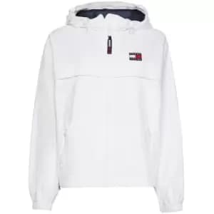 Tommy Jeans Chicago Windbreaker Jacket - White