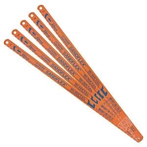 Bacho 32TPI Hacksaw Blades - 12" Pack of 5
