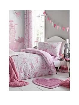 Catherine Lansfield Folk Unicorn Duvet Cover Set - Single