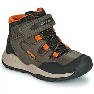 Geox TERAM ABX boys's Childrens Mid Boots in Brown - Sizes 10 kid,11 kid,11.5 kid,12 kid,13 kid,1 kid,1.5 kid,2.5