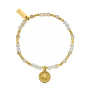 ChloBo Gold Plated & Citrine Sun Catcher Bracelet