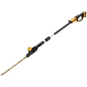 DEWALT DCMPH566P1 55cm 18V XR Cordless Pole Hedge Trimmer