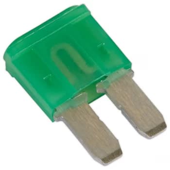 Sealey M2BF30 Automotive MICRO II Blade Fuse 30A - Pack of 50