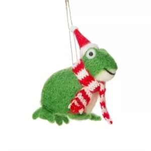 Frog Felt Decoration