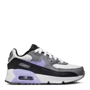 Nike Air Max 90 LTR Little Kids Shoes - Grey