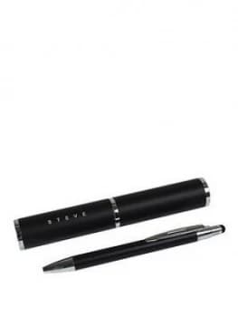 Personalised Pen Tube With Pen Gift Set (Black Or Pink)