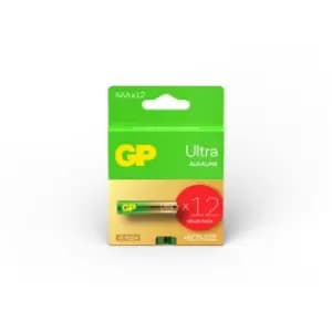 GP GPPCA24AU649 GP Ultra Alkaline AAA 12's Single hook paper box