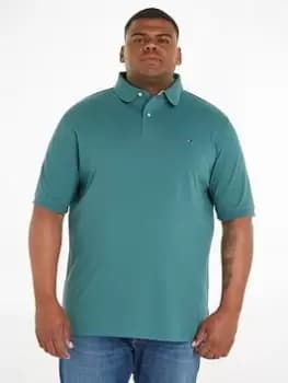 Tommy Hilfiger Big & Tall 1985 Regular Fit Polo Shirt, Dark Green, Size 4XL, Men