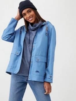 Trespass Seawater Waterproof Jacket - Denim Blue , Denim Blue Size M Women