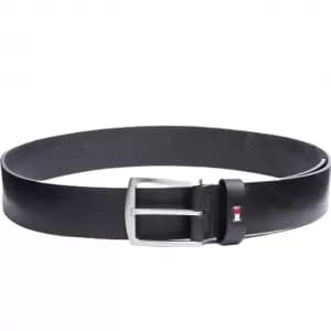 Tommy Hilfiger Mens New Denton 4.0 Leather Belt - Black - 100cm