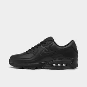 Mens Nike Air Max 90 Leather Casual Shoes
