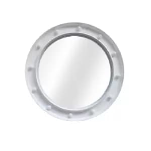 Dressing Table Make Up Mirror with Hollywood LED Light 50x50cm - TJ Hughes