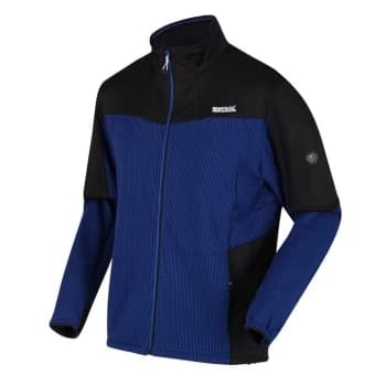 Regatta Highton II Full Zip Fleece Jacket - SurfSpry/Blk