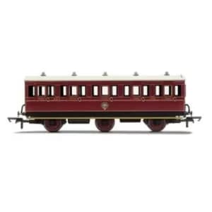 Hornby NBR 6 Wheel Coach 3rd Class 1169 Model
